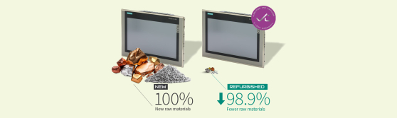 New or refurbished industrial electronics